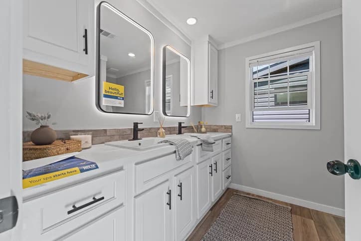 Helix bathroom home features