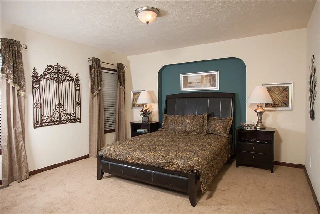 Bellevue bedroom home features