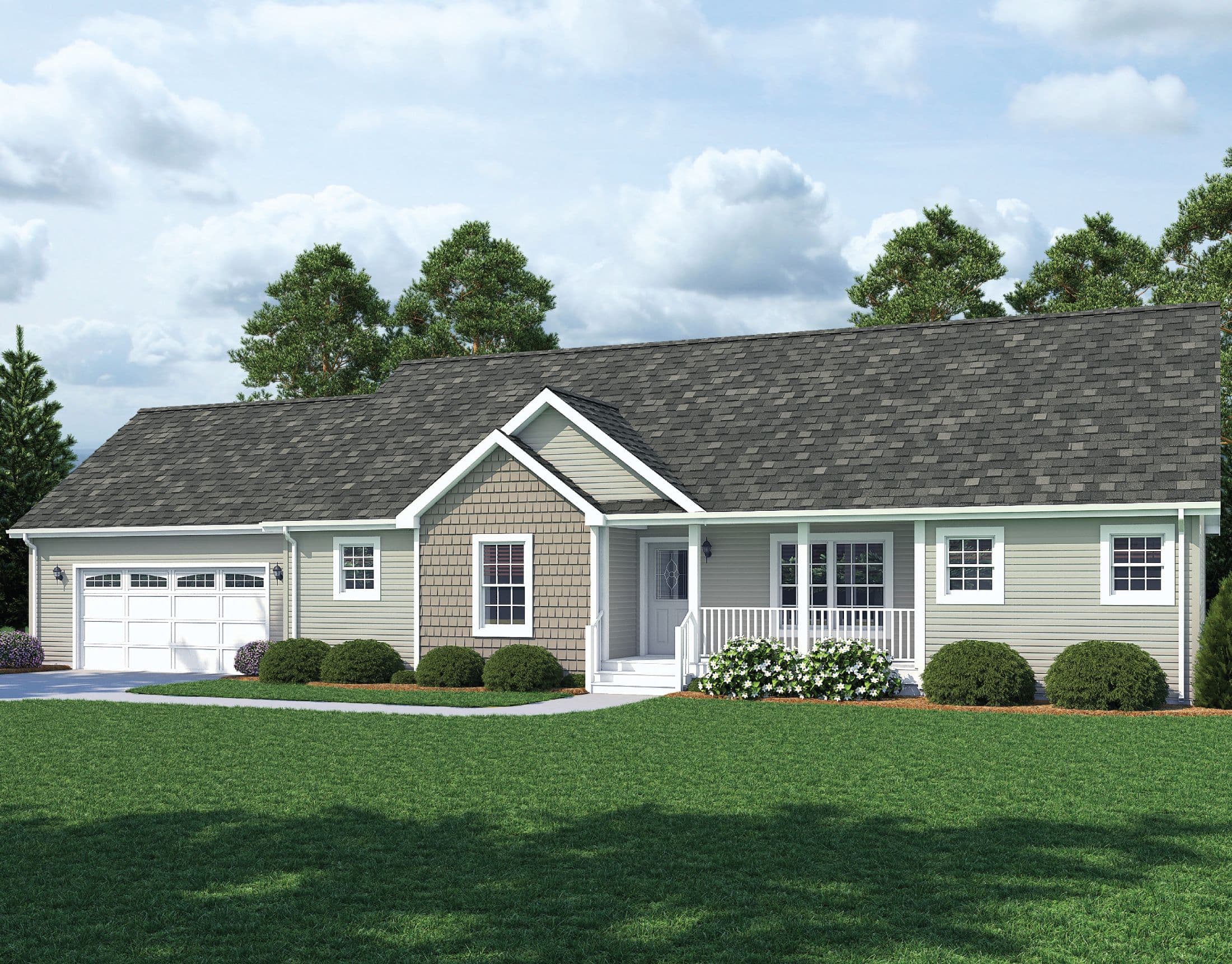Dublin series jr41 hero, elevation, and exterior home features