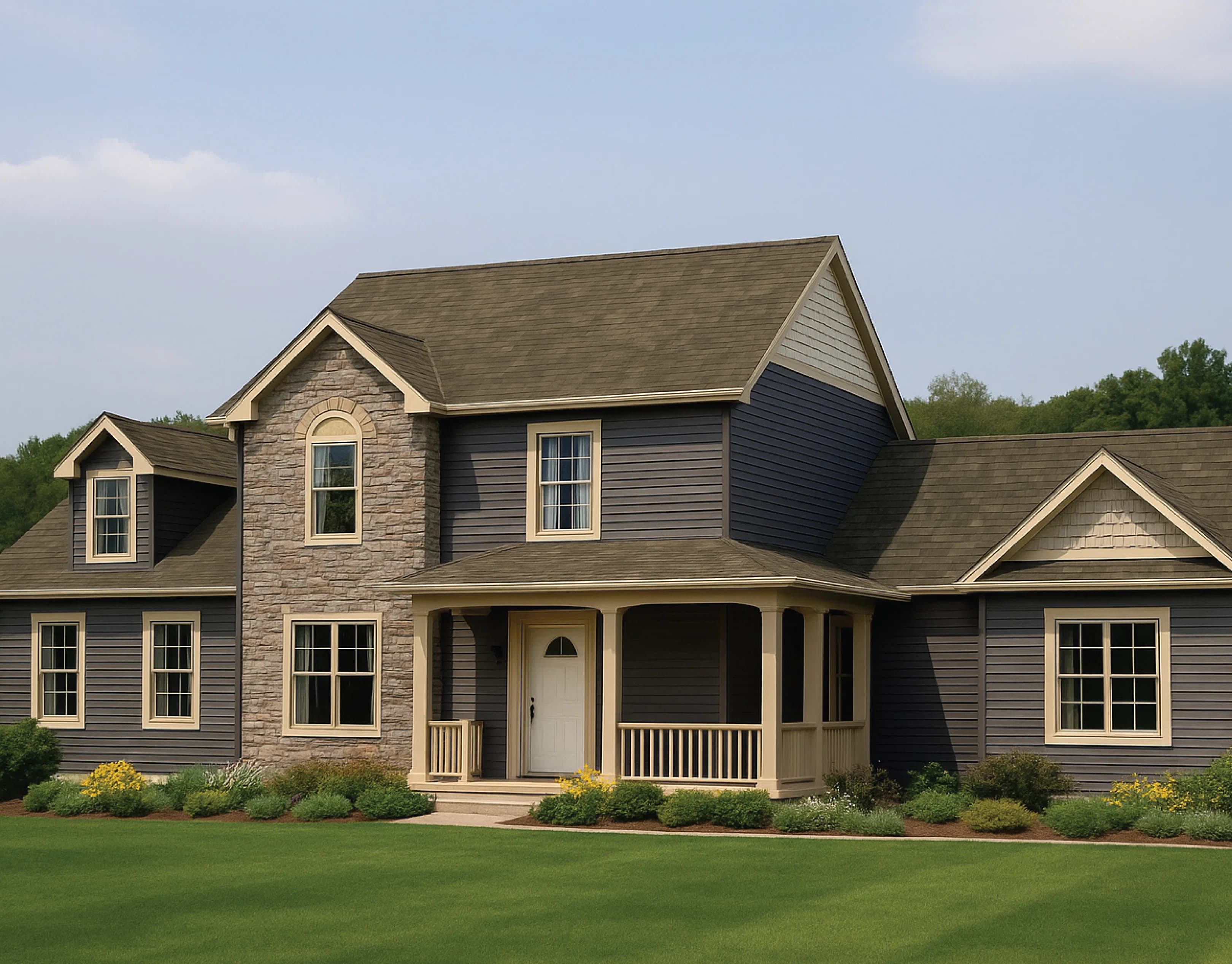 Seagull series ts14 elevation, hero, and exterior home features