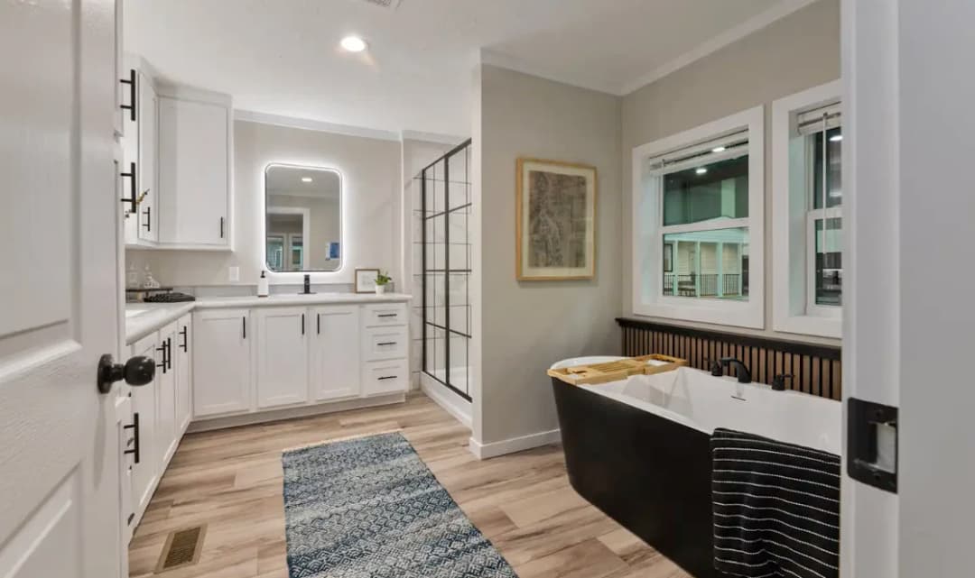 Atmos bathroom home features