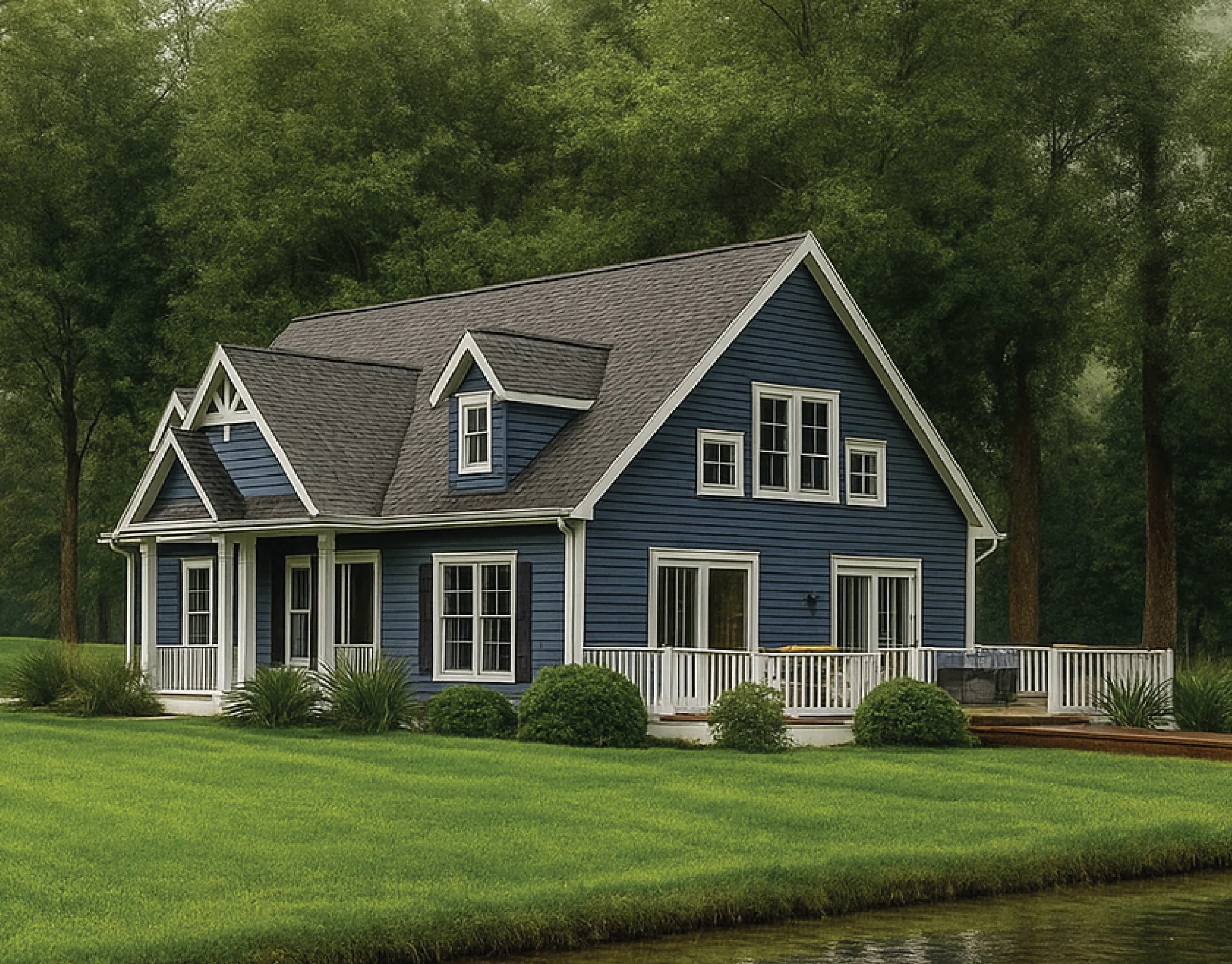 Norwegian series c6 hero, elevation, and exterior home features
