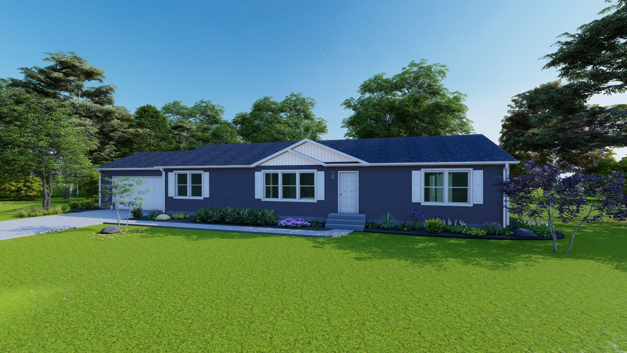 3w1423-p hero, elevation, and exterior home features