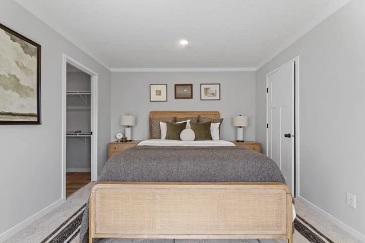 Helix bedroom home features