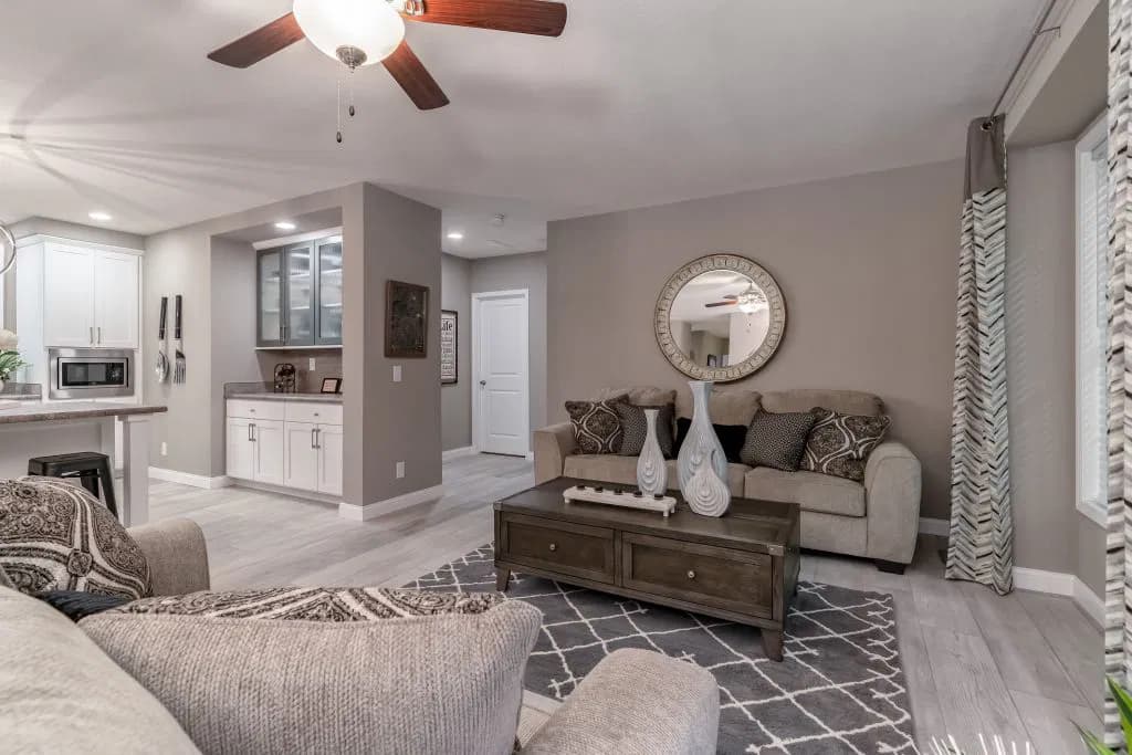 Landmark signature interior home features