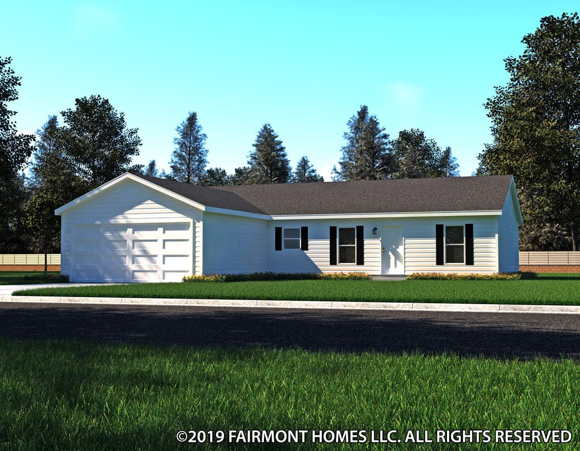 Inverness 92611 elevation and exterior home features