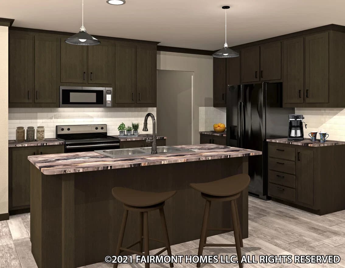 Quincy 24005 kitchen home features