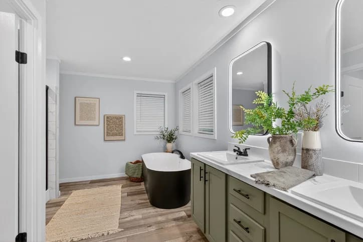 Axis bathroom home features