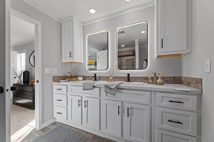 Helix bathroom home features