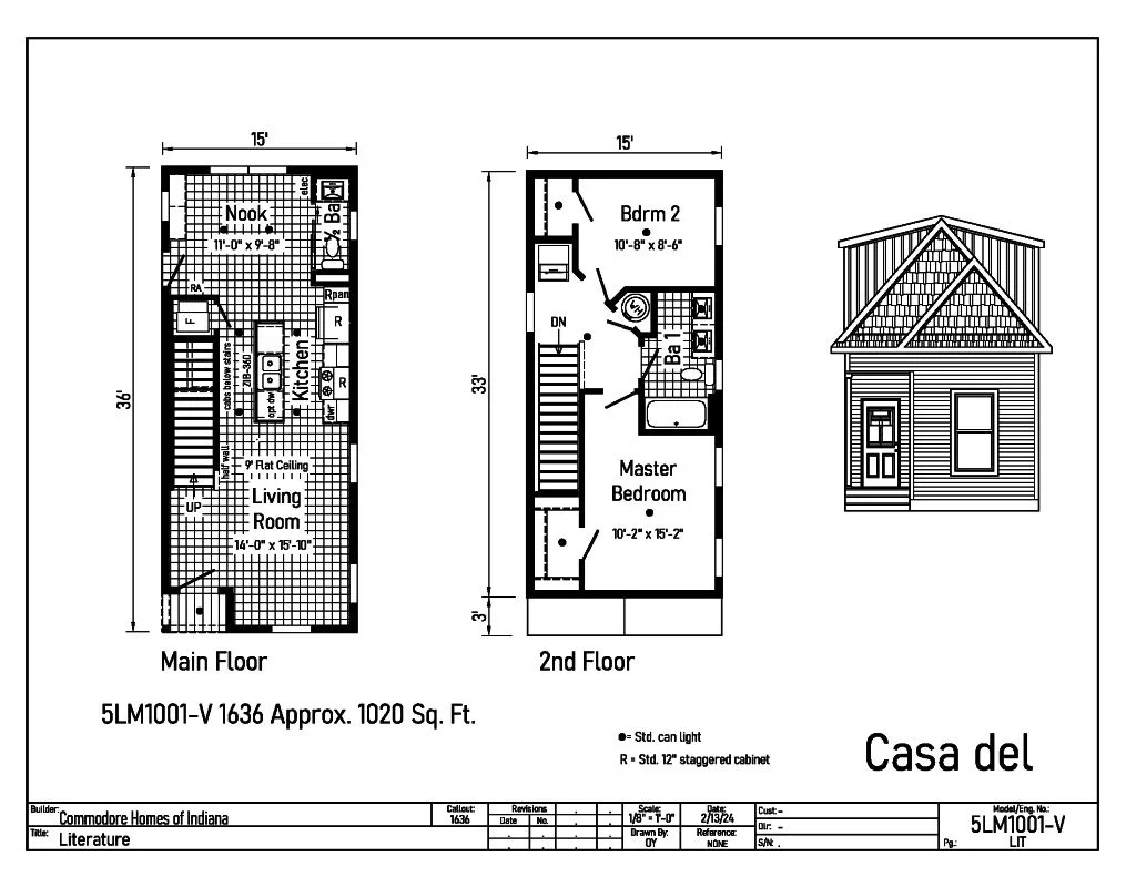 Casa del 5lm1001-v hero home features