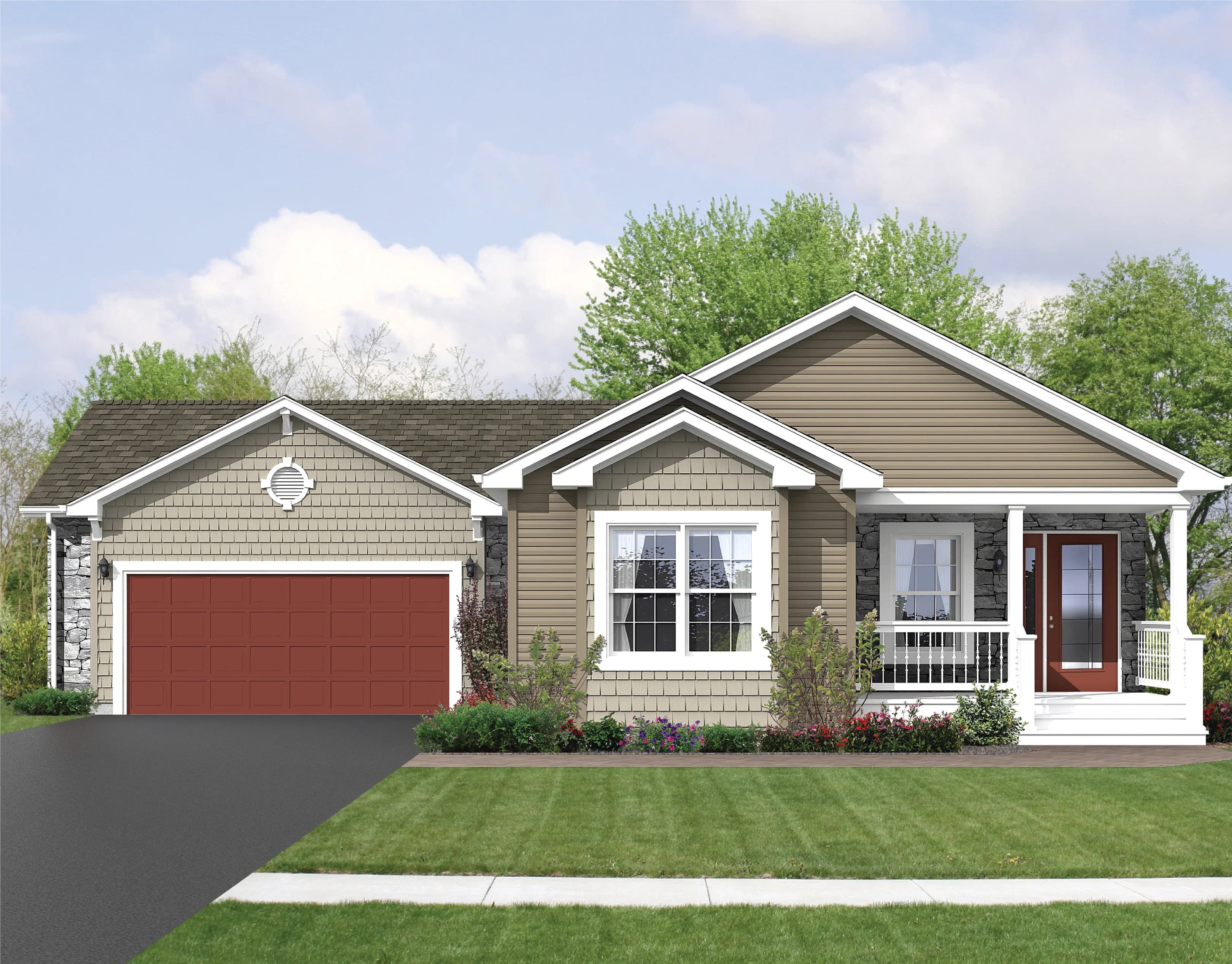 Jamestown r11 hero, elevation, and exterior home features