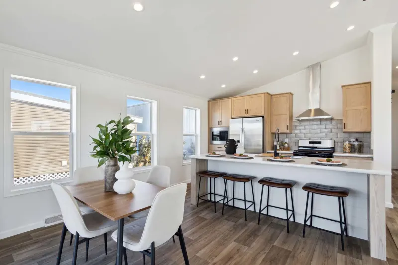 Wood manor d505 kitchen home features