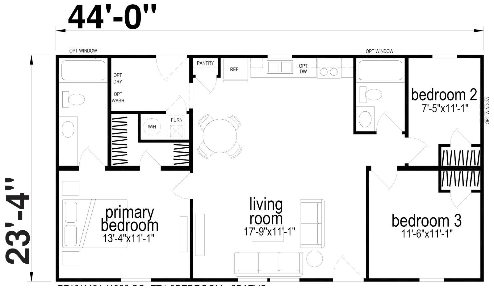 Express b710 floor plan home features