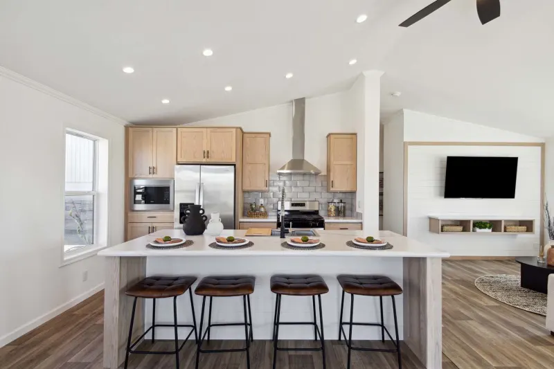 Wood manor d505 kitchen home features