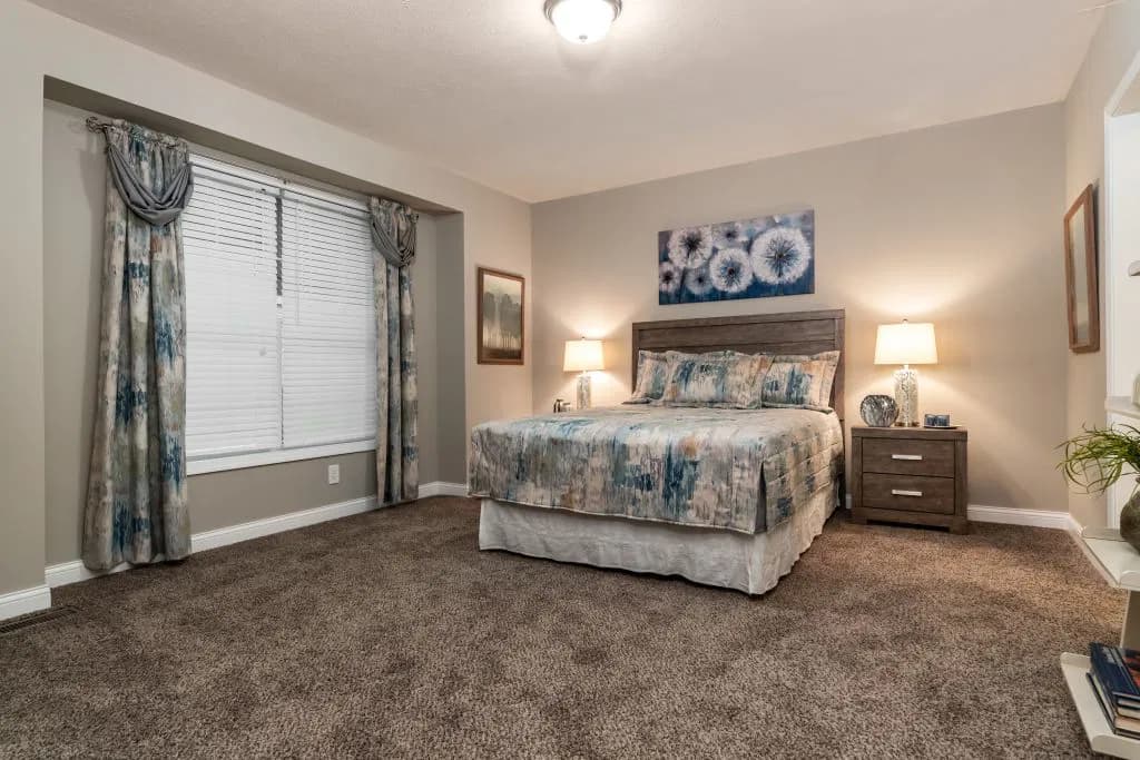Landmark signature bedroom home features