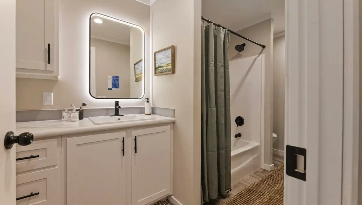 Atmos bathroom home features