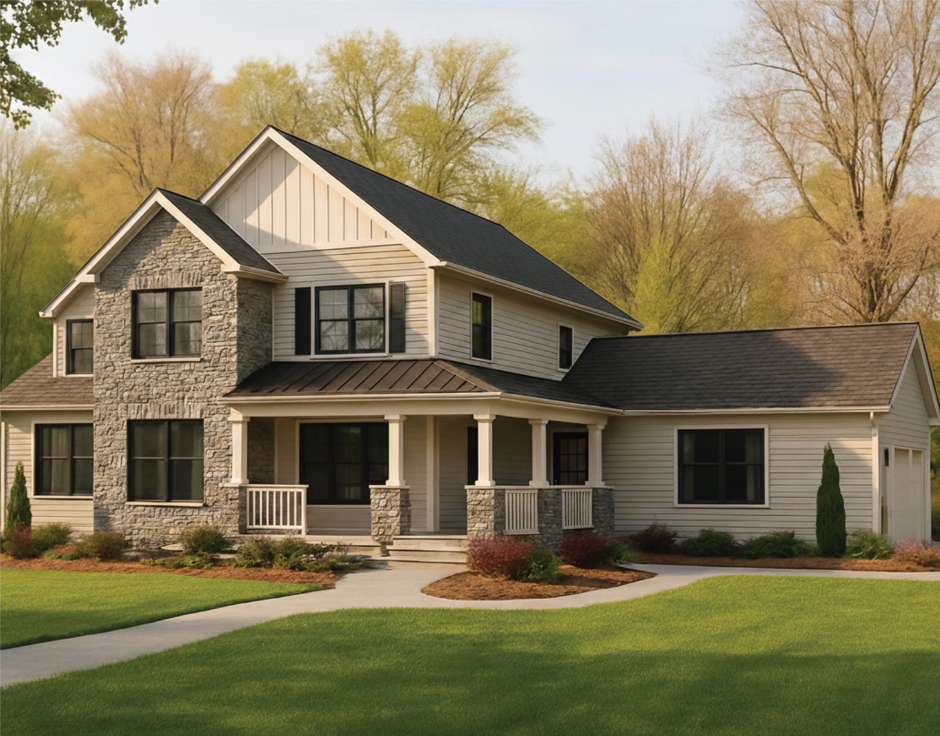Kingsbury ts18 hero, elevation, and exterior home features