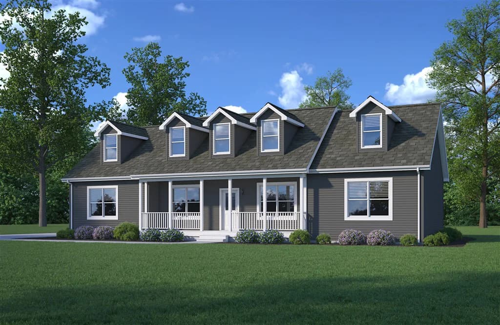 Grand 2.1 elevation and exterior home features