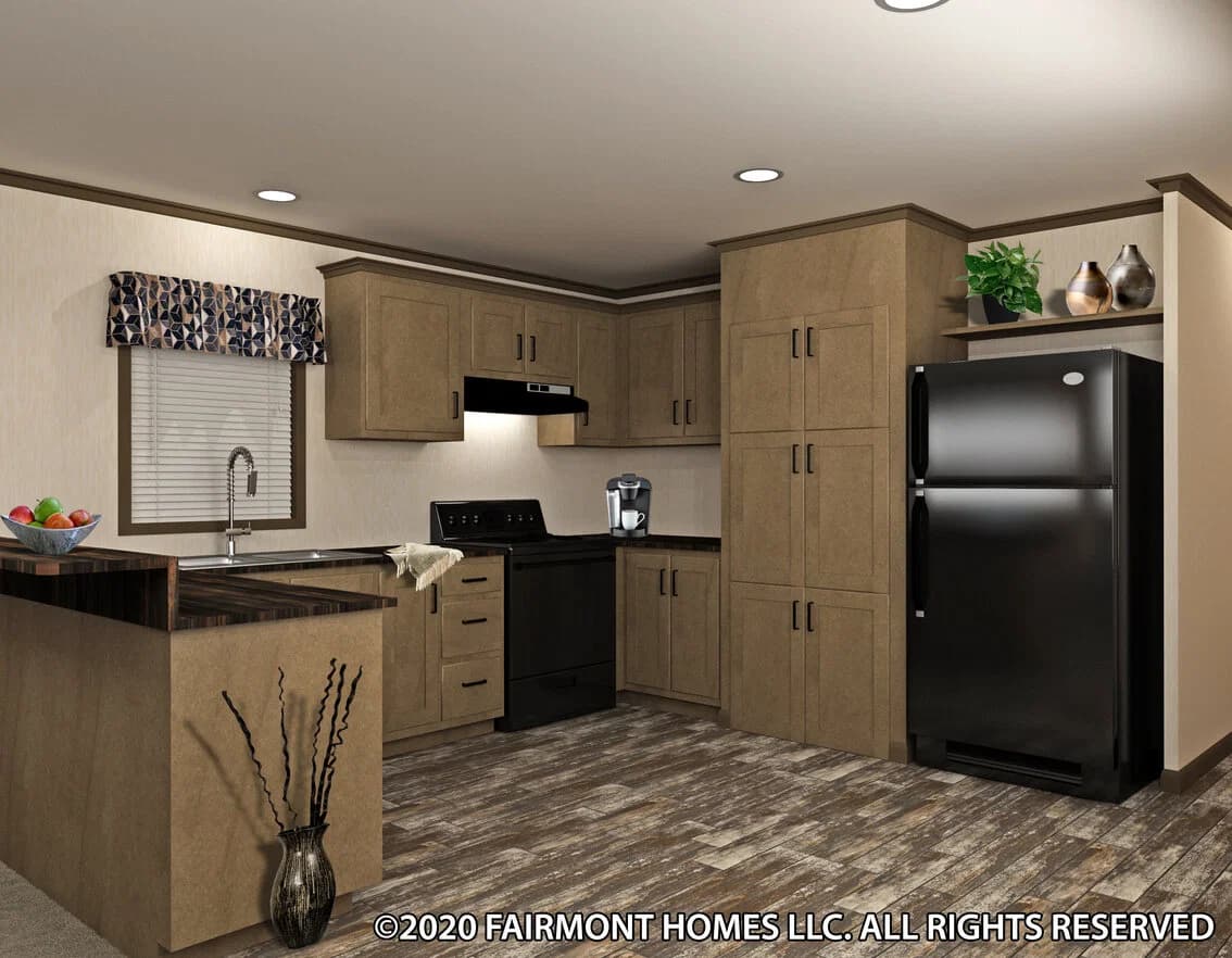 Mozart 24502 kitchen home features