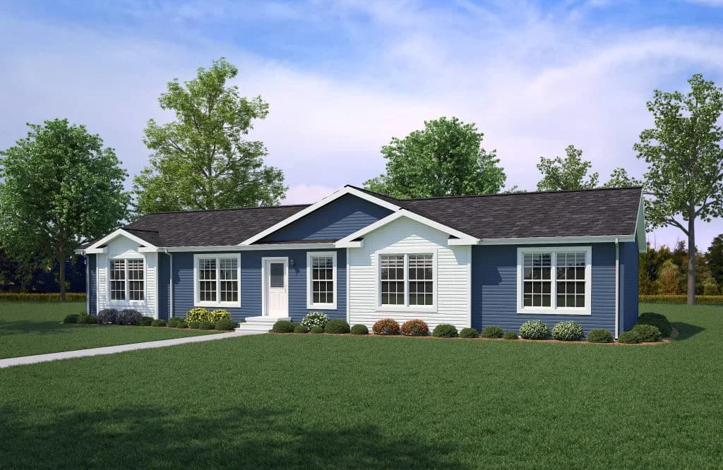 Landmark signature hero and exterior home features