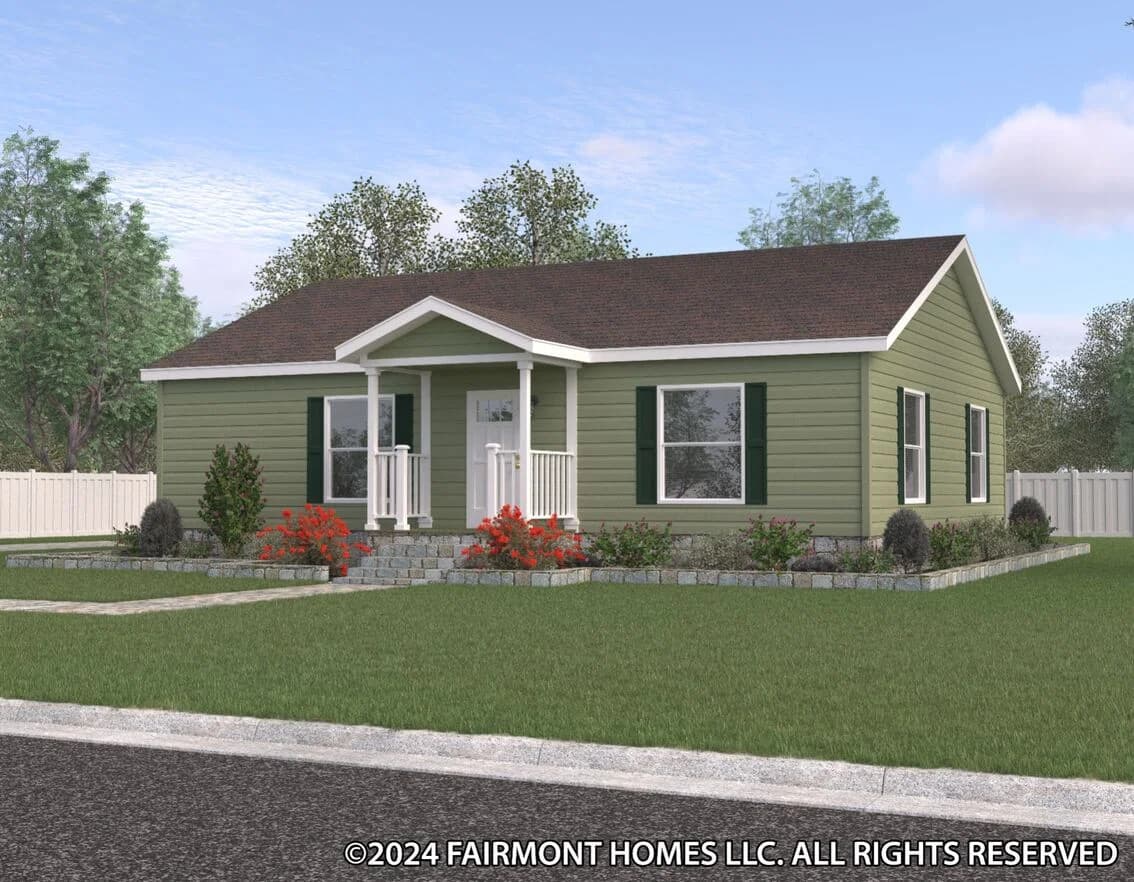 Dartmouth 92580k hero, elevation, and exterior home features