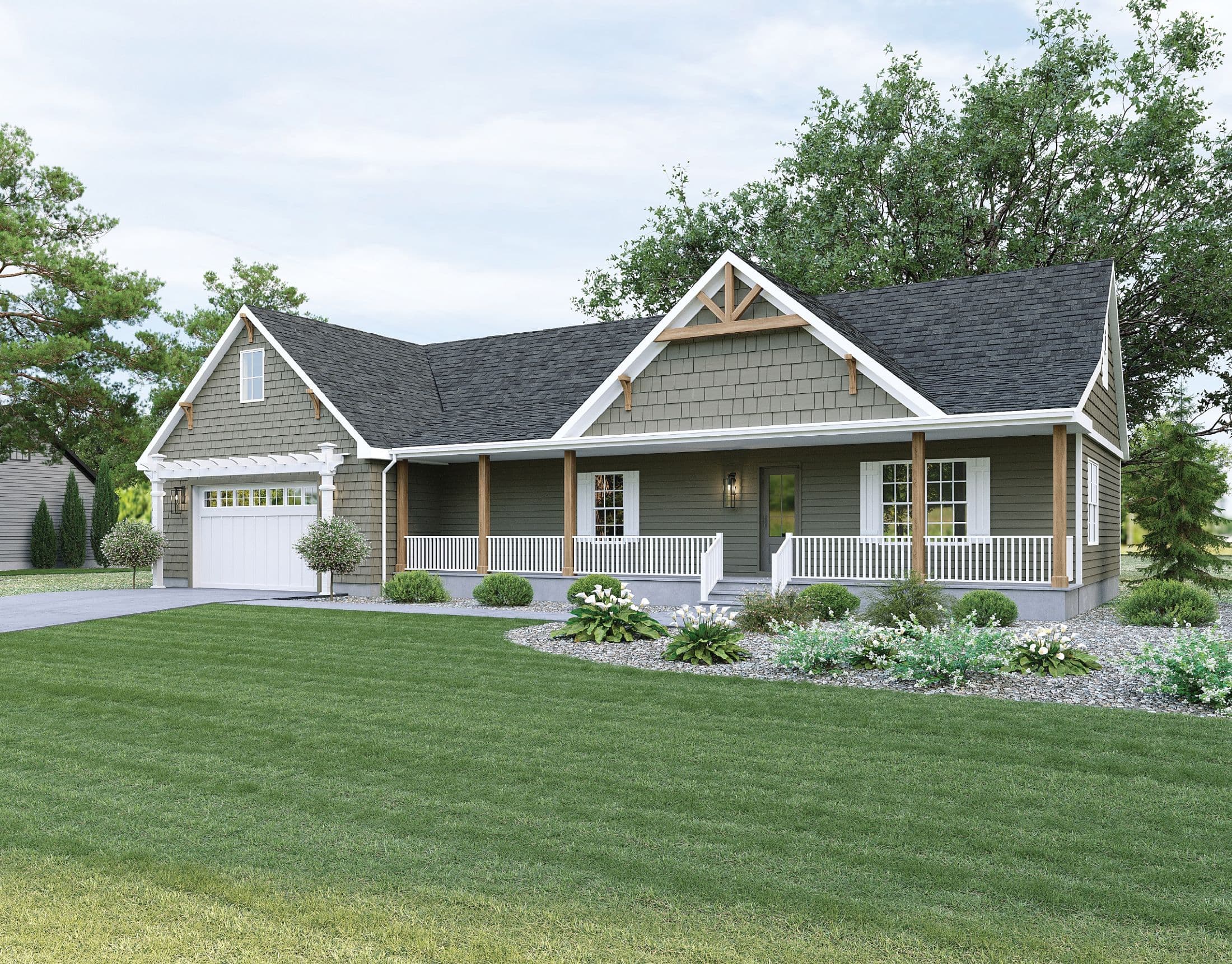 Haven c24 hero, elevation, and exterior home features
