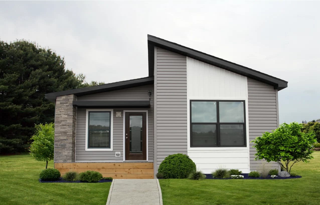 Millenian 1 hero, elevation, and exterior home features
