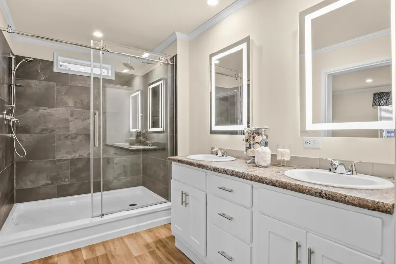 Skyliner ii q110 bathroom home features