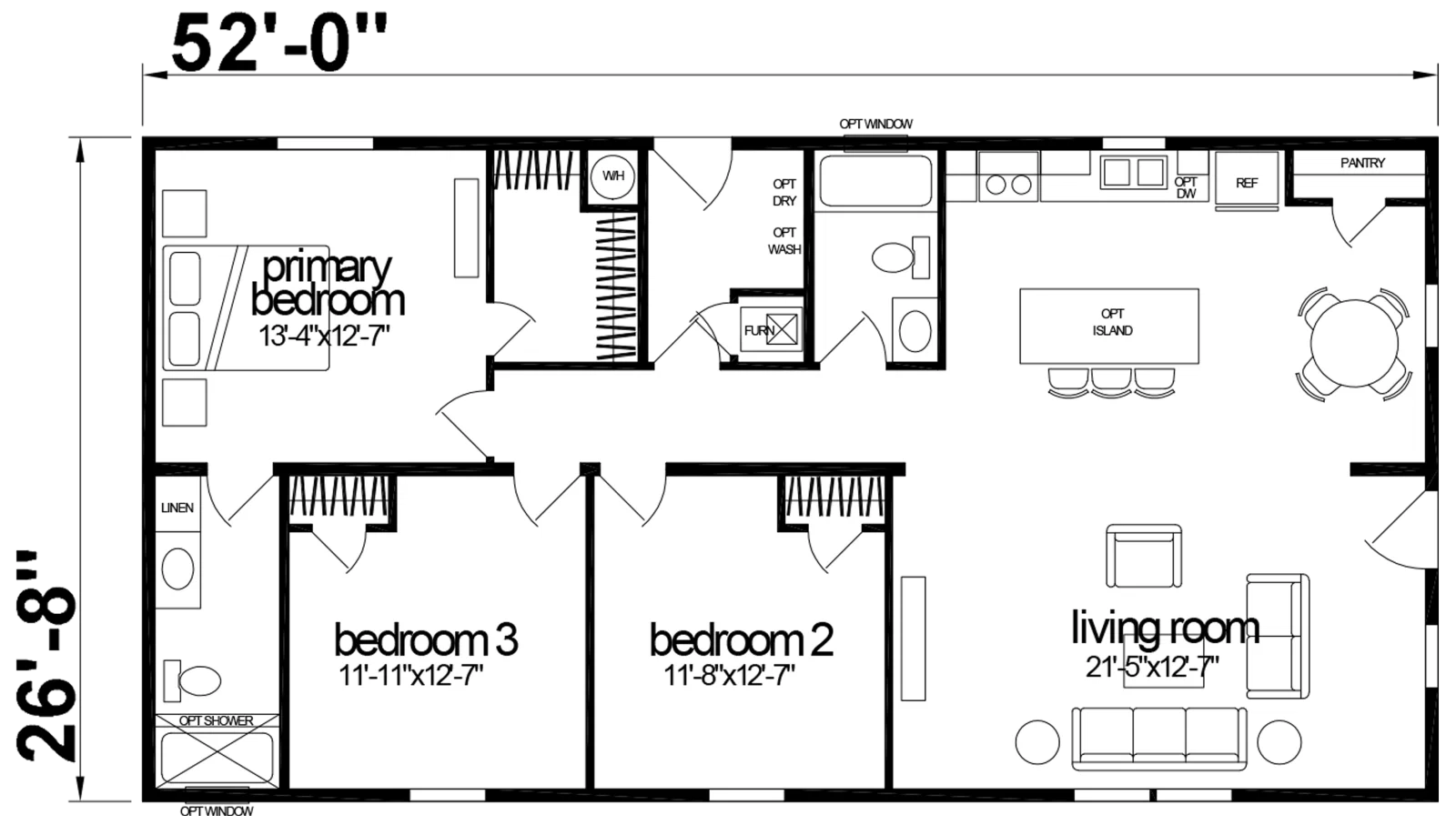 Inspire b953 floor plan home features