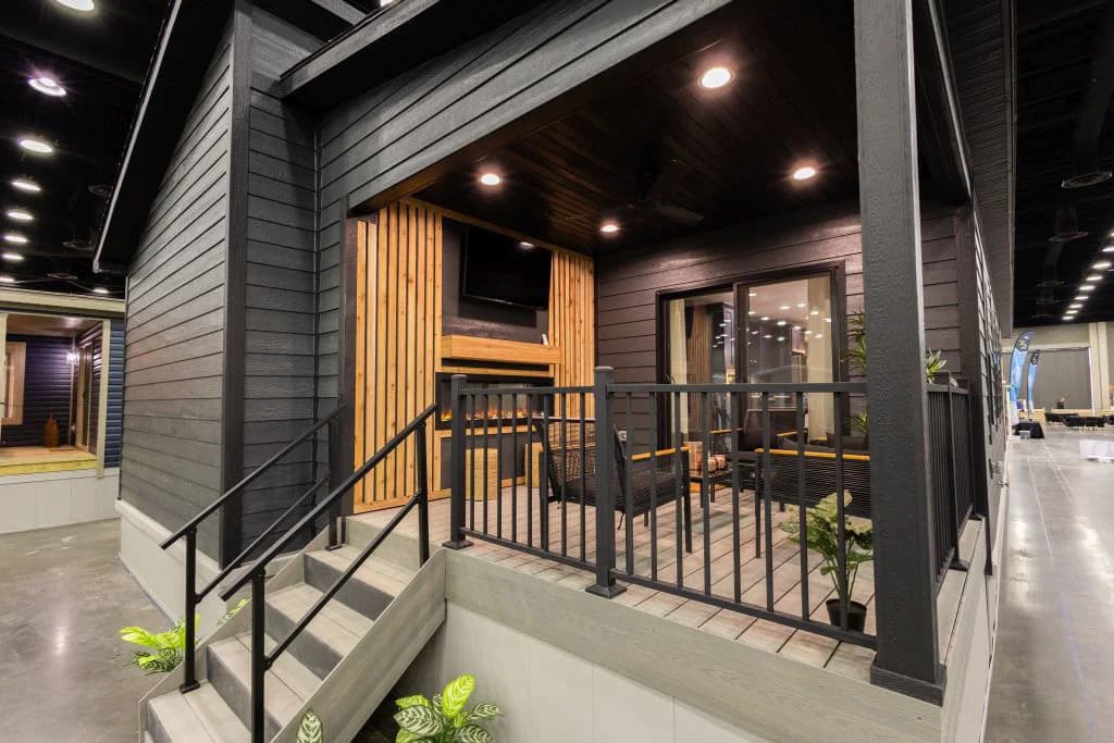 Millenian 2 elevation and exterior home features