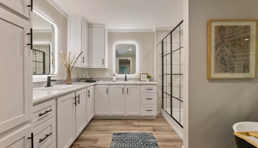 Atmos bathroom home features