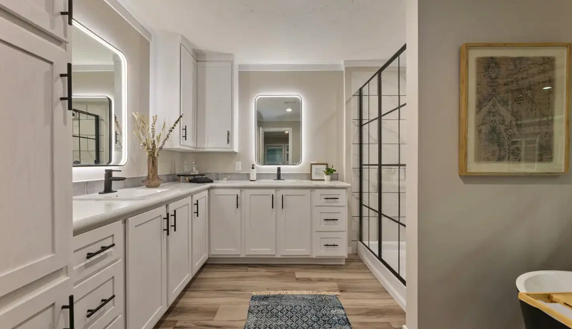 Atmos bathroom home features