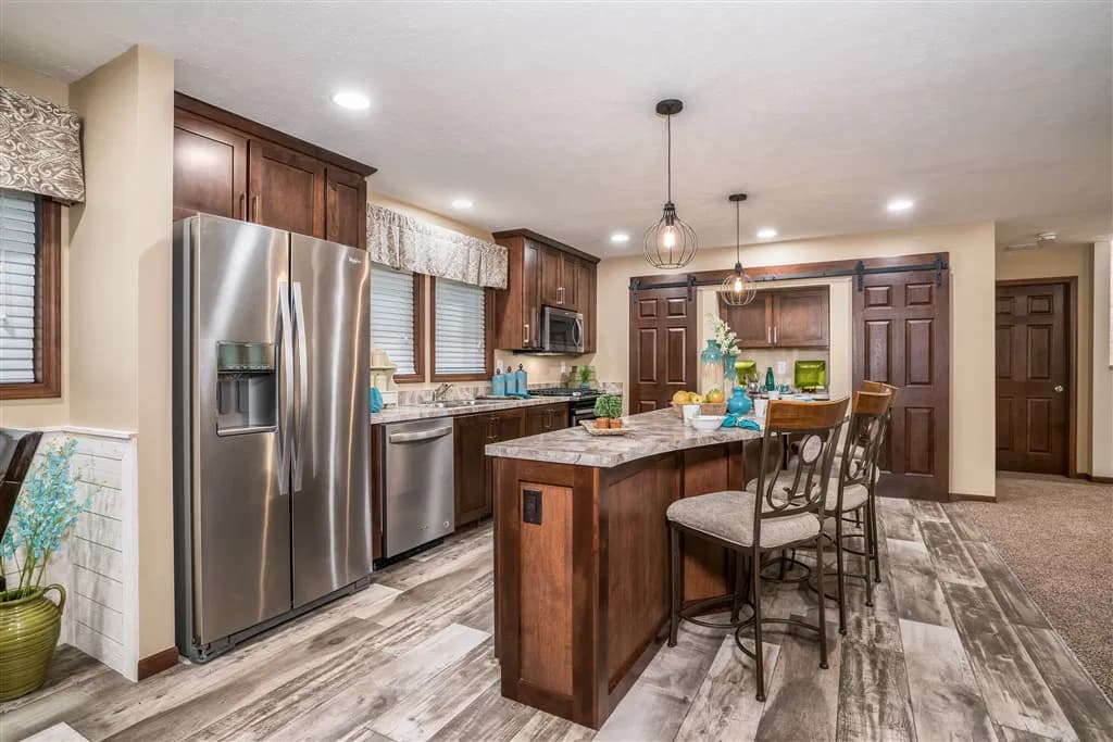 Landmark limited kitchen home features