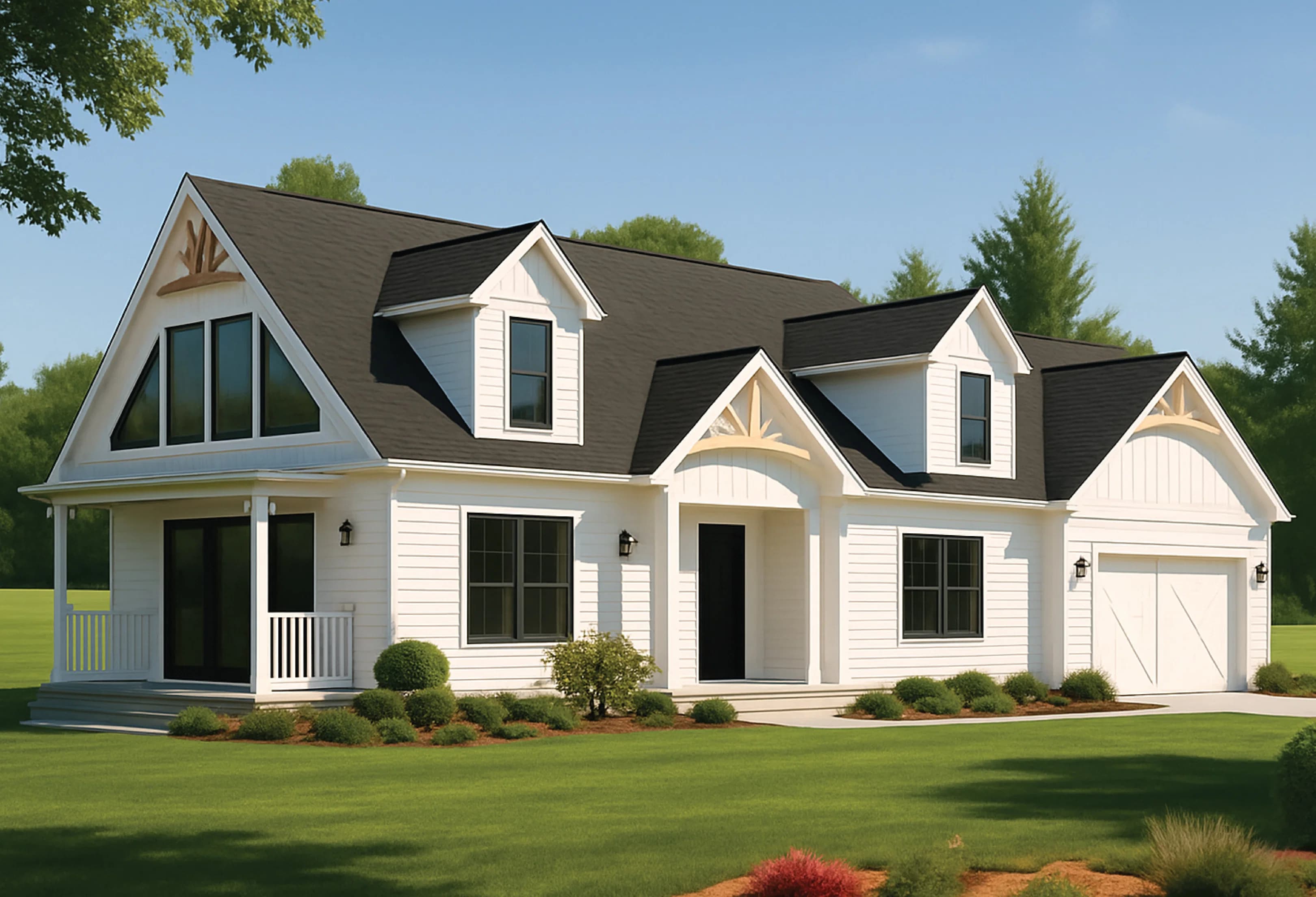 Cape cod homes hero home features