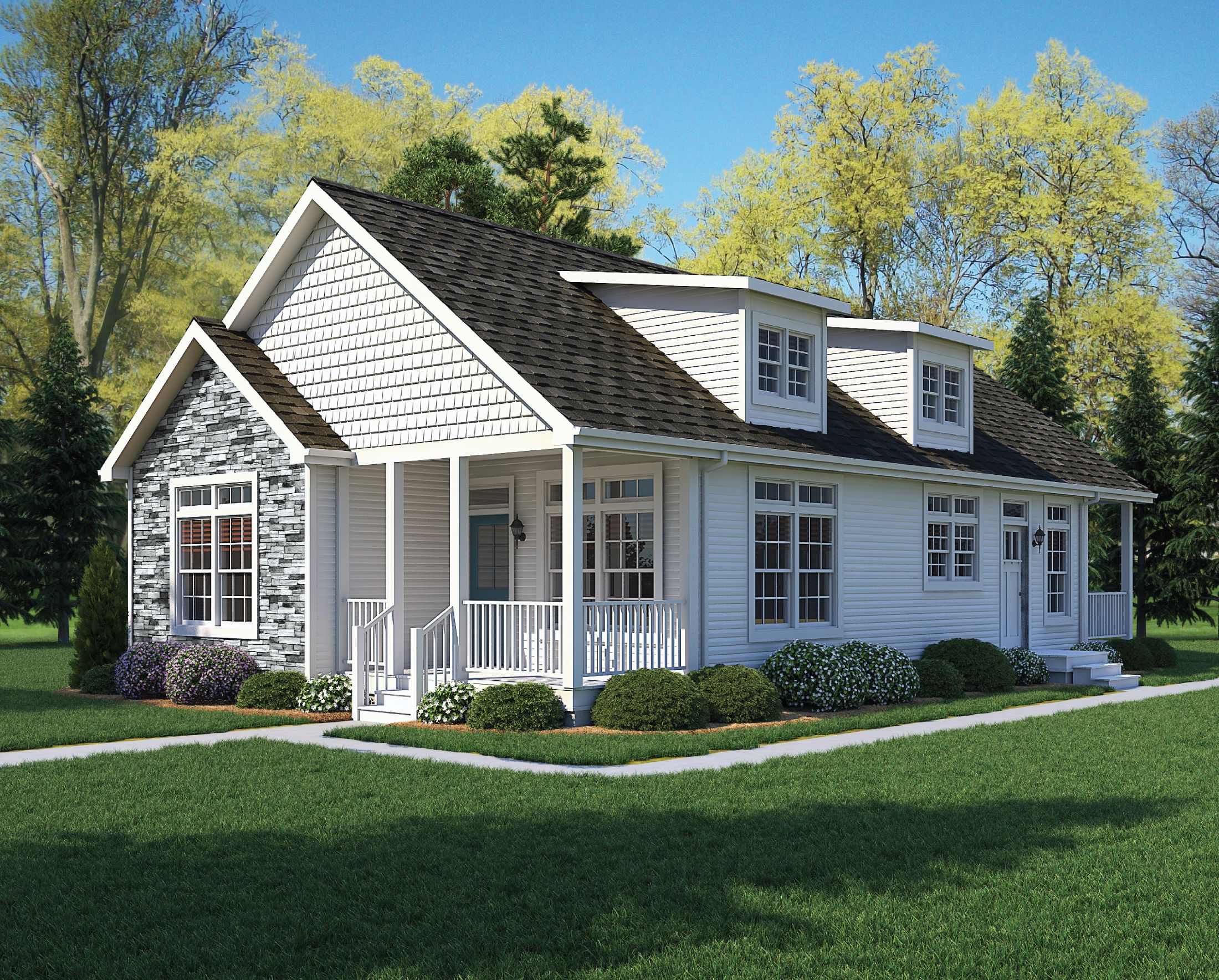 Silver grove r42 hero, elevation, and exterior home features