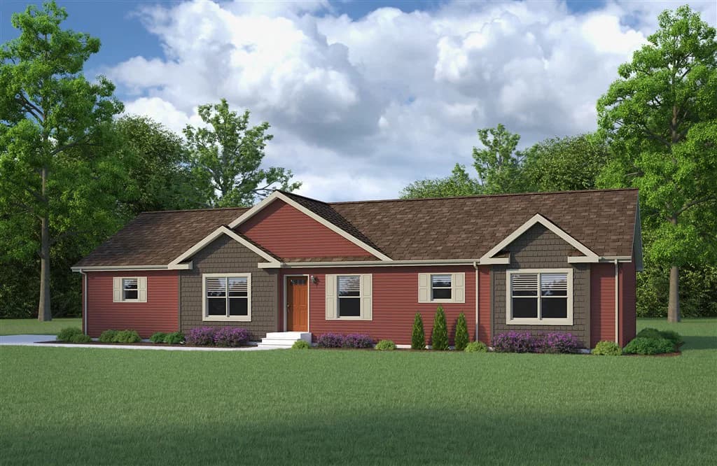 Ultra 6 elevation and exterior home features