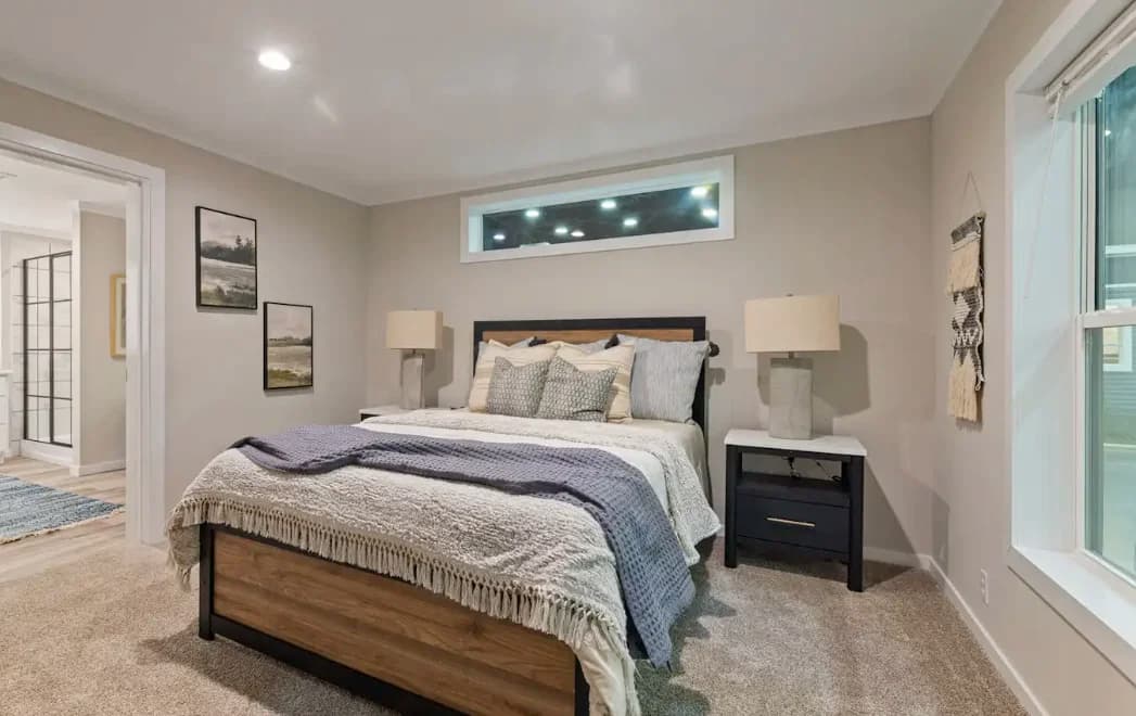 Atmos bedroom home features