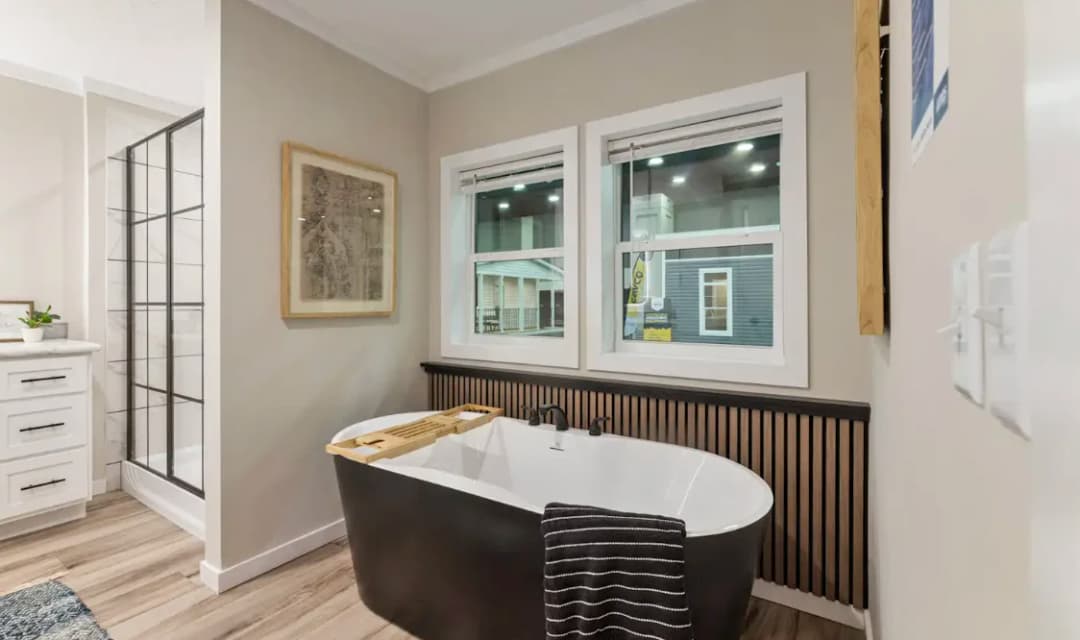 Atmos bathroom home features