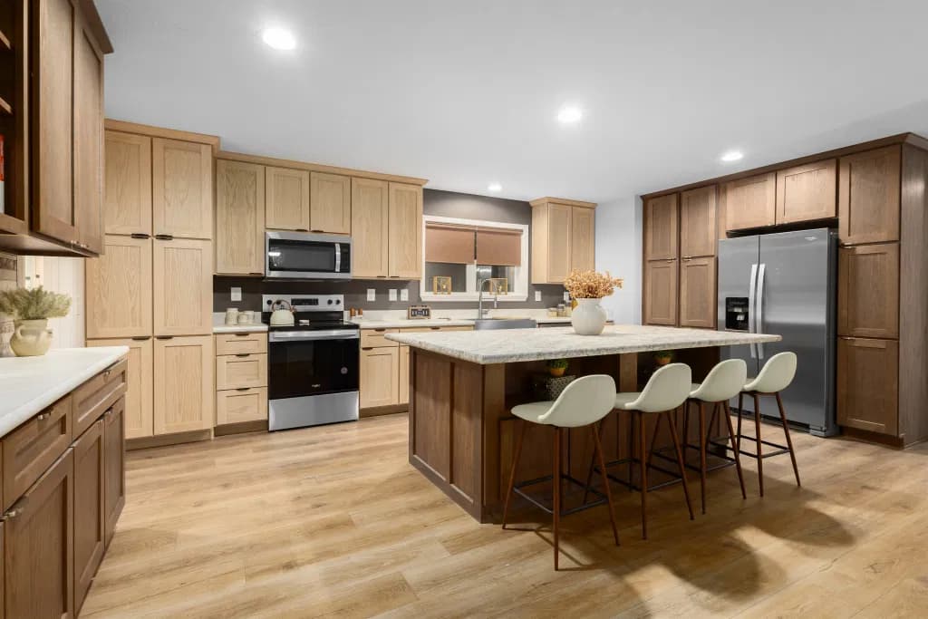 Landmark essence kitchen home features
